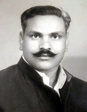 Shri Ramesh Chand Sharma (‘RCS’) photographed in 1968-69.