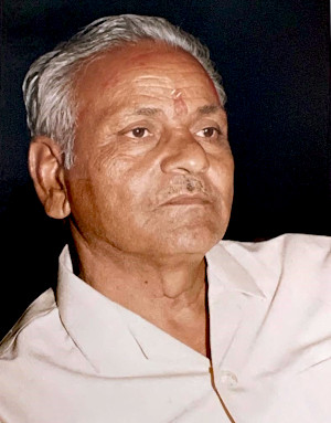Shri Ramesh Chand Sharma (‘RCS’) photographed in 1992-93.