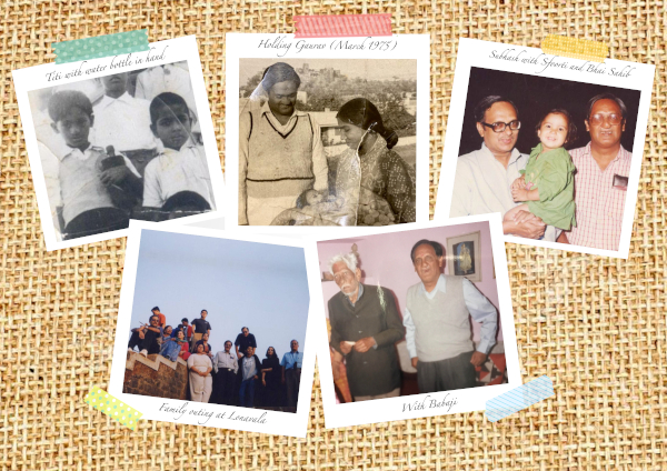 P. C. Mathur - photo collage #1 - the early days