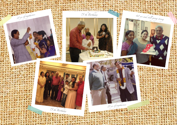 P. C. Mathur - photo collage #2 - anniversary